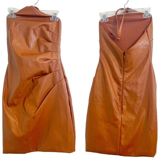 Nookie Barbella Mini Dress Tan S - Picture 4 of 8